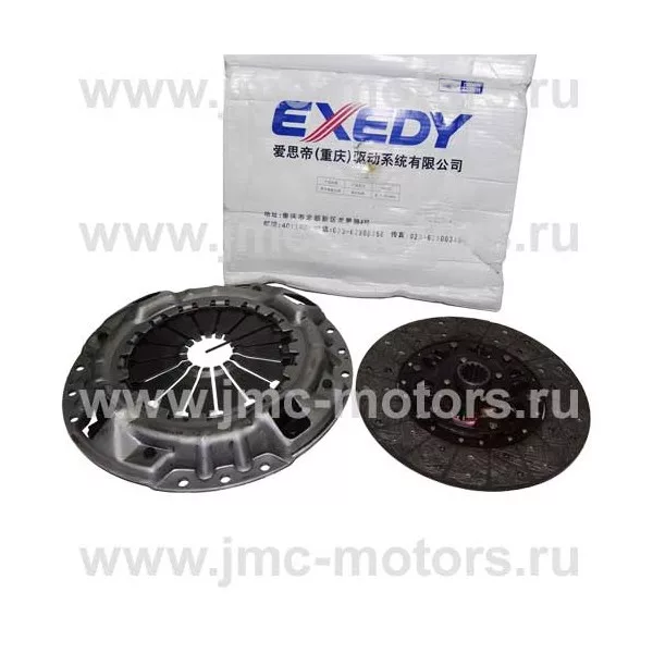 Комплект сцепления ISUZU (ИСУЗУ) NQR71 дв. 4HG1T, 300 мм, EXEDY CHINA, диск + корзина, 8971695340