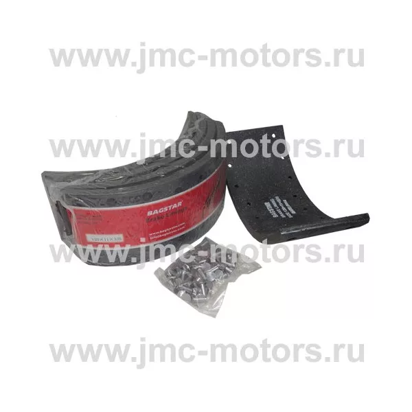 Накладки тормозных колодок ISUZU NPR75, NQR75, NQR71, комплект 4 шт (11 мм), BAGSTAR, 5878316920