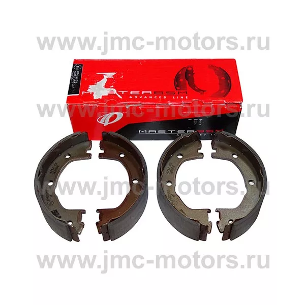 Колодки стояночного (ручного) тормоза Nissan Cabstar 4 шт., аналог, D4060MB40C