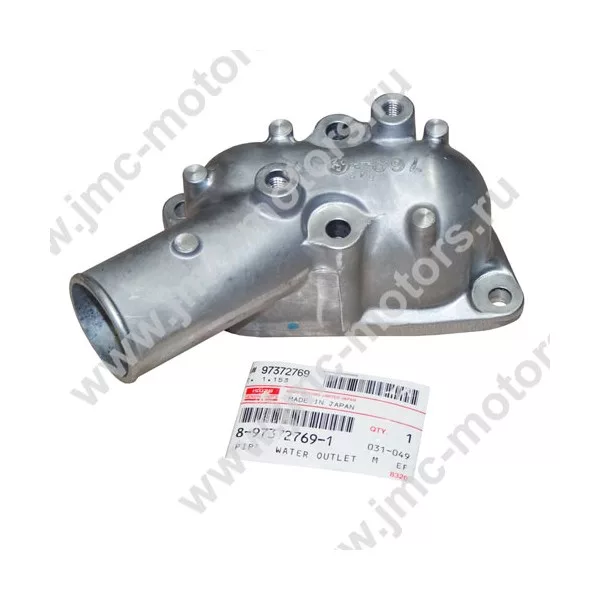 Корпус (крышка) термостата ISUZU (ИСУЗУ) NQR71 дв. 4HG1, оригинал, 8973727690