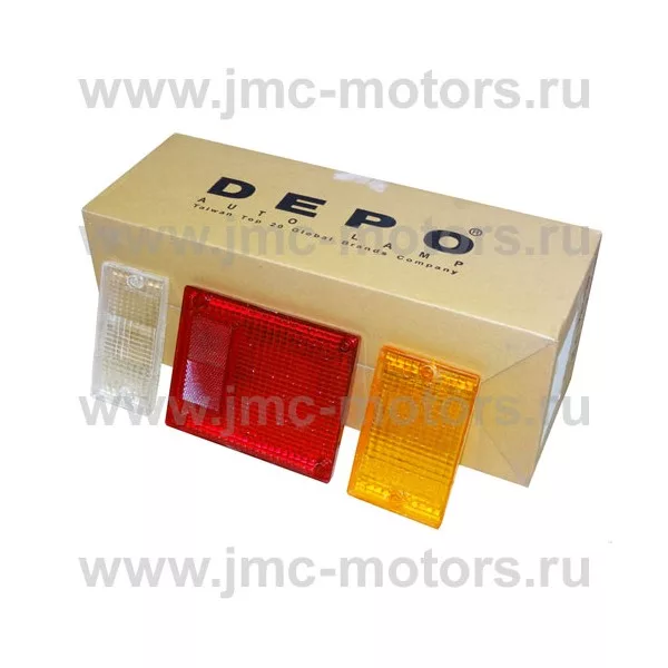 Стекло заднего фонаря ISUZU (ИСУЗУ) NQR75, NQR71, NKR55 - правое (комплект), 8972133690