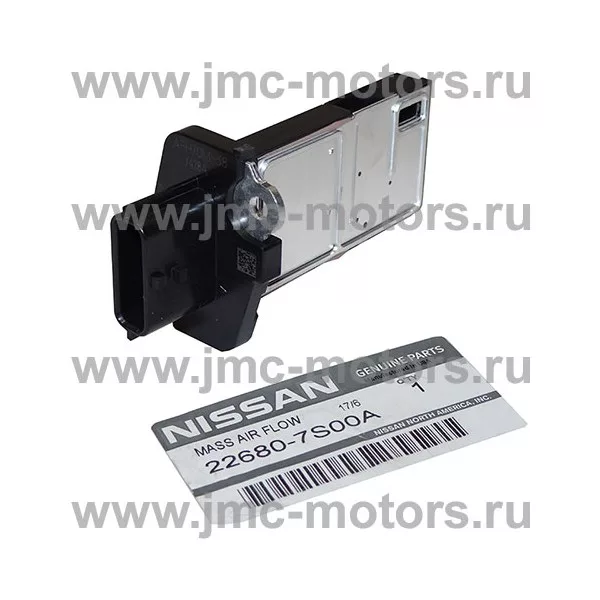 Датчик массового расхода воздуха (ДМРВ) Nissan Cabstar F24, оригинал, 226807S00A