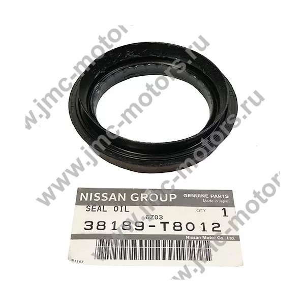 Сальник хвостовика редуктора заднего моста Nissan Cabstar F24, оригинал, 38189T8012