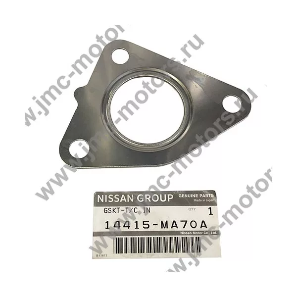 Прокладка турбины NISSAN CABSTAR (Ниссан Кабстар) F24, дв. ZD30DDTI, вход, оригинал, 14415MA70A
