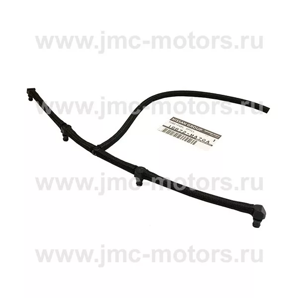 Трубка топливная обратки NISSAN CABSTAR F24 дв. ZD30DDTI, оригинал, 16672MA70A