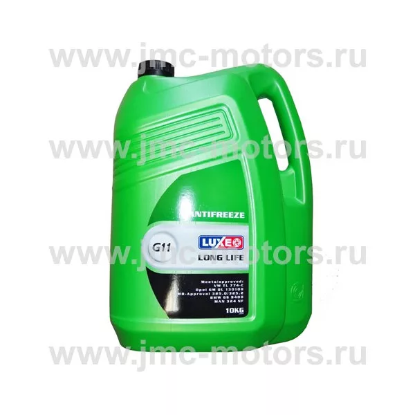 Антифриз LUXE Long Life GREEN, зелёный, 10 л.