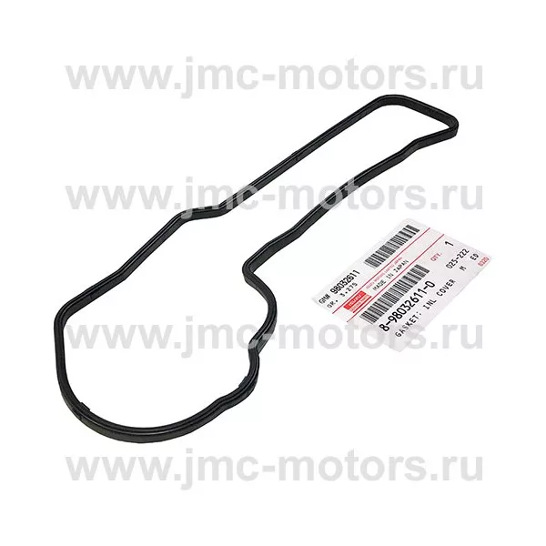 Прокладка крышки впускного коллектора ISUZU NQR75, NPR75, дв. 4HK1T, оригинал, 8980326110