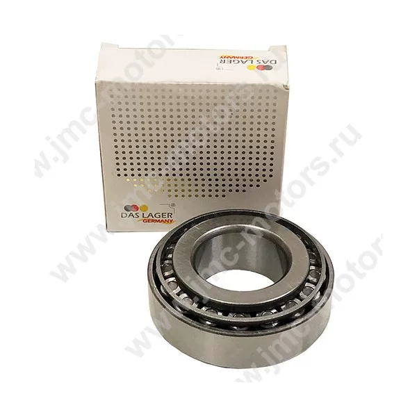 Подшипник передней ступицы наружный JAC N56, N75, N80, DASLAGER, 7507E