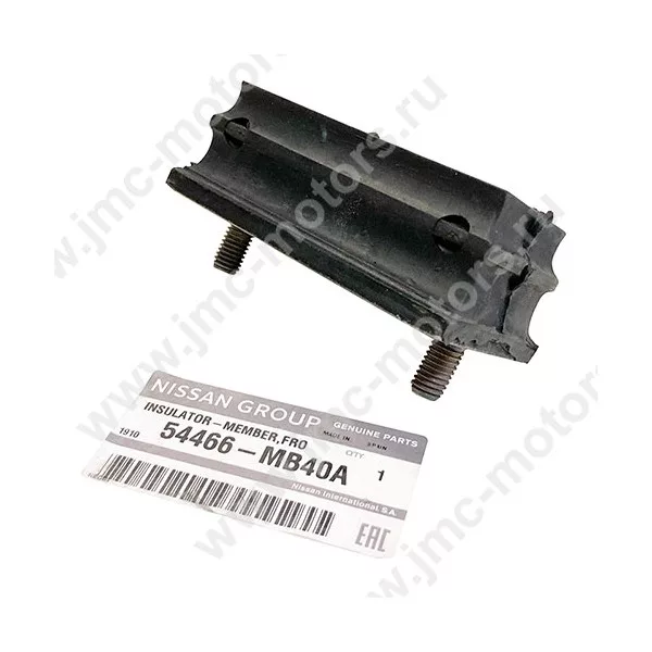 Отбойник передней рессоры NISSAN CABSTAR (Ниссан Кабстар) F24, оригинал, 54466MB40A