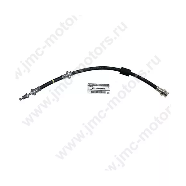 Шланг тормозной NISSAN CABSTAR F24 - передний левый, оригинал, 46211MB40B