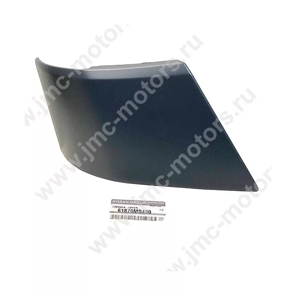 Накладка фары верхняя правая NISSAN CABSTAR (Ниссан Кабстар) F24, оригинал, 61876MB430
