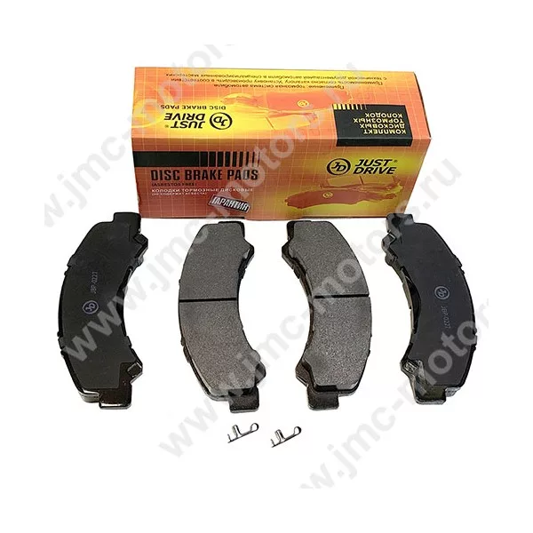Колодки тормозные FOTON AUMARK 1039 дв. Cummins ISF 2.8 - передние дисковые, JustDrive, P120209GP101