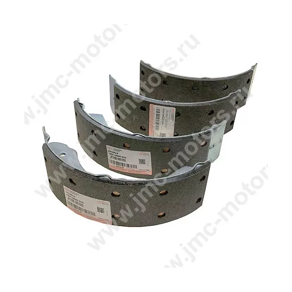 Колодки тормозные задние JAC (ДЖАК) N56, Камаз Компас 5, комплект 4 шт, JX10603501050