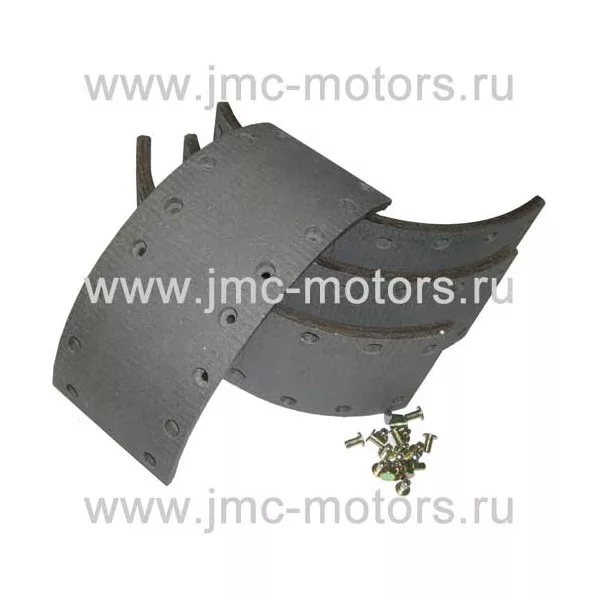 Накладки тормозных колодок ISUZU (ИСУЗУ) NPR75, NQR75, NQR71, комплект 4 шт., NiBK Japan, 5878316920