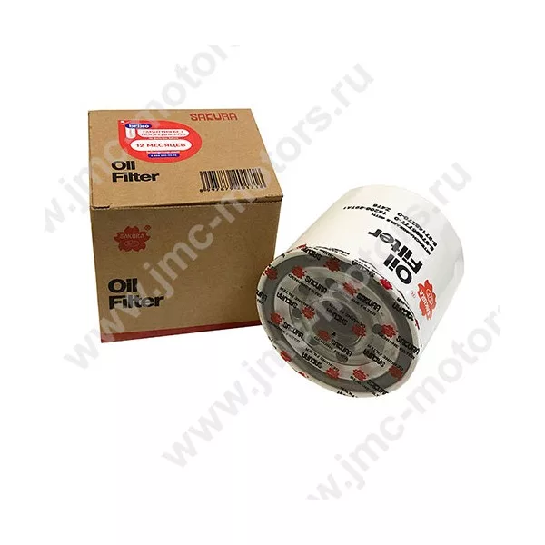 Фильтр масляный ISUZU NQR75, NQR71, NQR90, NPR75, дв. 4HK1T, SAKURA, 8971482701, 5876100310