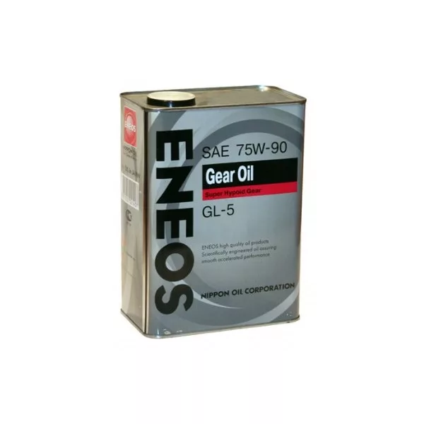 Трансмиссионное масло ENEOS Gear Oil (SAE 75W-90), 4 л.