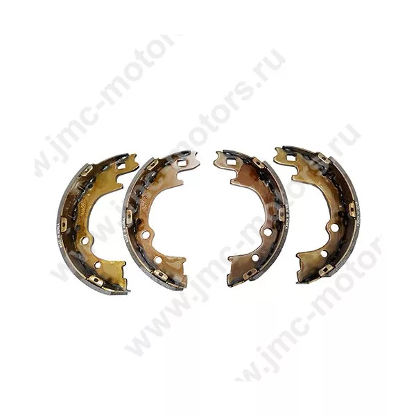 Колодки тормозные задние JAC (ДЖАК) N25, N35, Sollers ARGO, комплект 4 шт, HCN2323502240, HCN2323502140