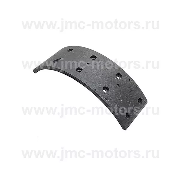Накладка задней тормозной колодки JAC (ДЖАК) N56, КАМАЗ КОМПАС 5, оригинал, JX10603501052