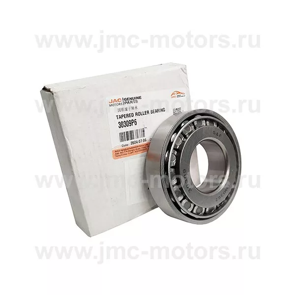 Подшипник первичного, вторичного вала КПП JAC (ДЖАК) N75, N80, оригинал, 30309P6