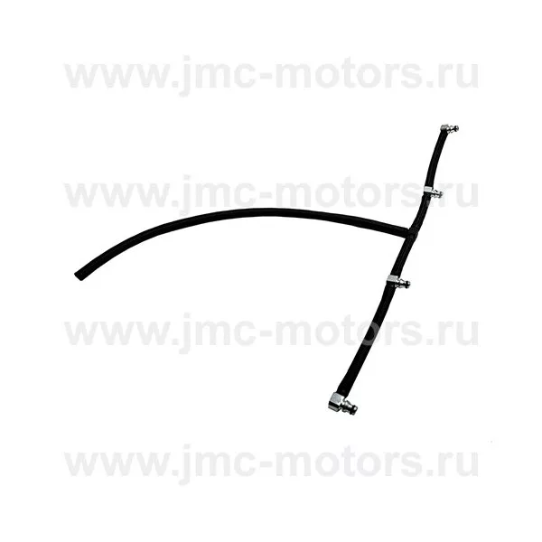 Трубка топливная обратки NISSAN CABSTAR F24 дв. ZD30DDTI, аналог, металл, 16672MA70A
