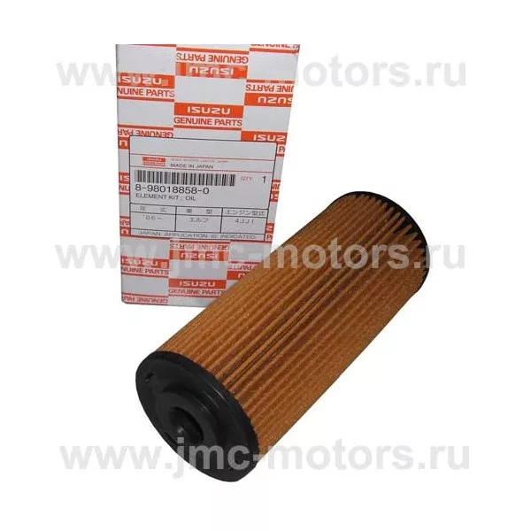 Фильтр масляный ISUZU (ИСУЗУ) NMR85, NLR85 дв. 4JJ1T, оригинал, 8980188580