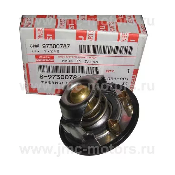 Термостат ISUZU (ИСУЗУ) NQR71, NQR75, NPR75, 85С, оригинал, 8973007872
