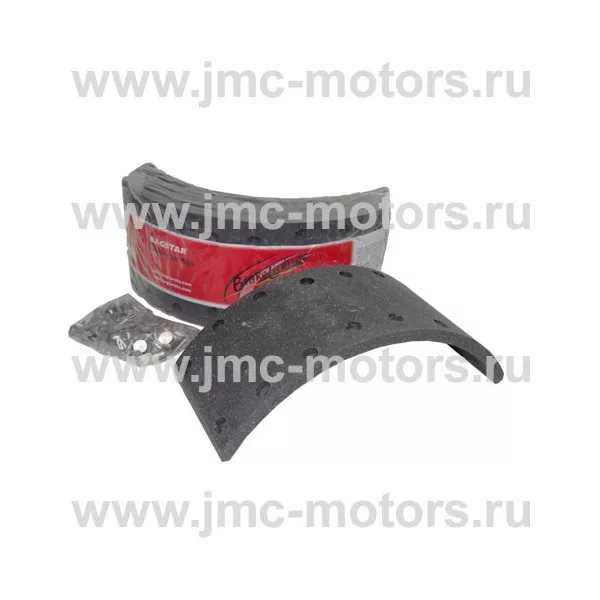 Накладки тормозных колодок ISUZU NPR75, NQR75, NQR71, комплект 4 шт. (10 мм), BAGSTAR, 5878316920