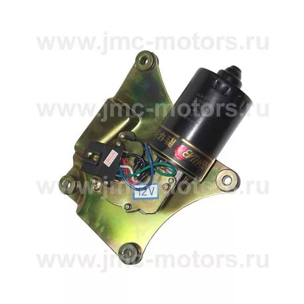 Мотор стеклоочистителя JMC Евро-3 в сборе с площадкой, 374140002
